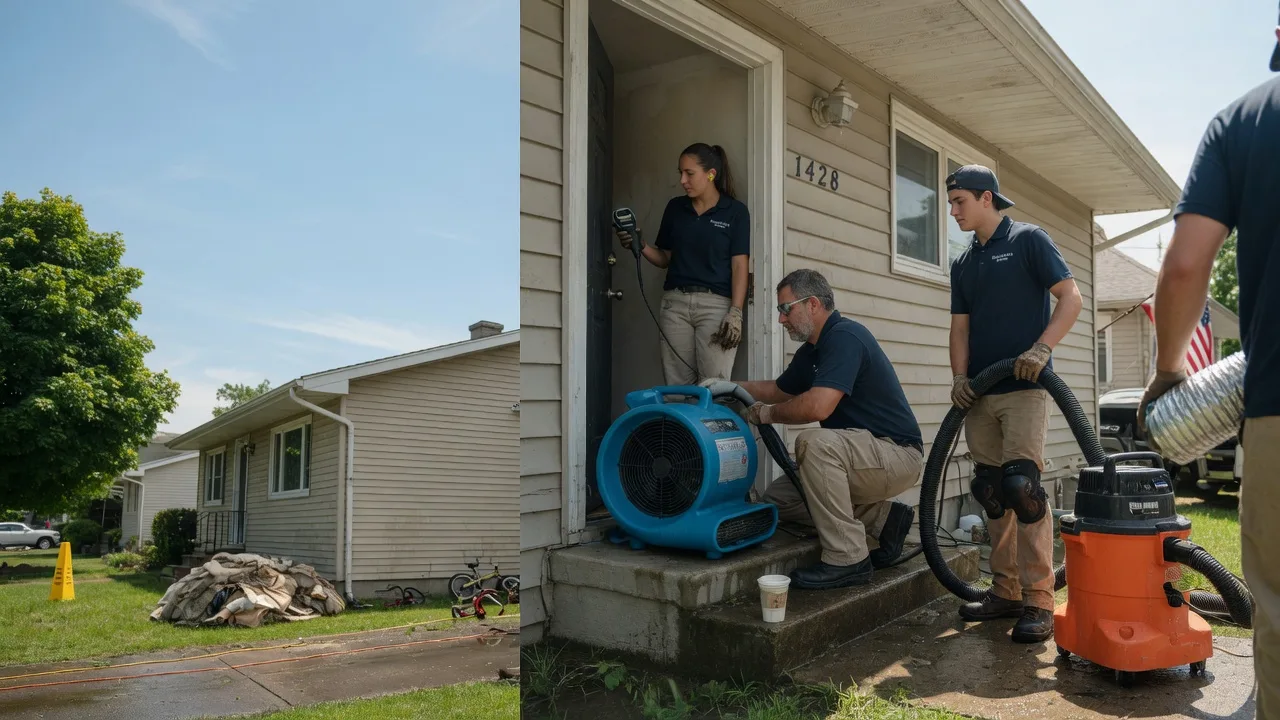 Water Damage Restoration in Gas City, IN near me